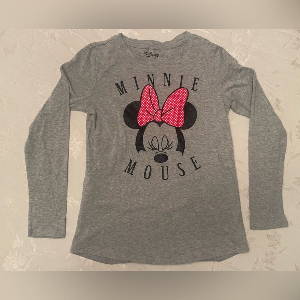 Disney Minnie Mouse Long Sleeve Top – Kids XL